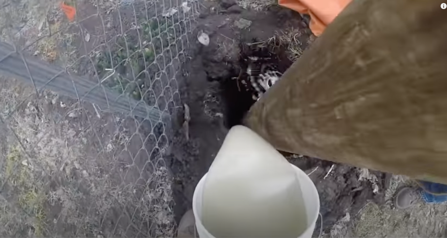 Polecrete Stabilizer is an Expanding Foam Backfill