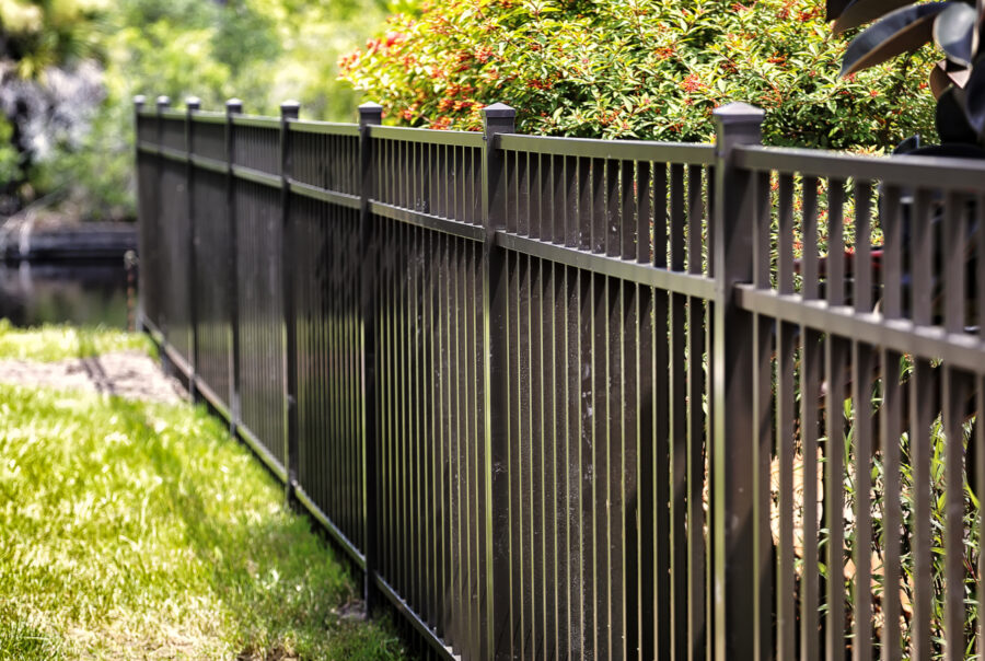 postloc is an easy way to set a fence post