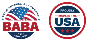 BABA Compliant Made in the USA Polecrete Stabilizer